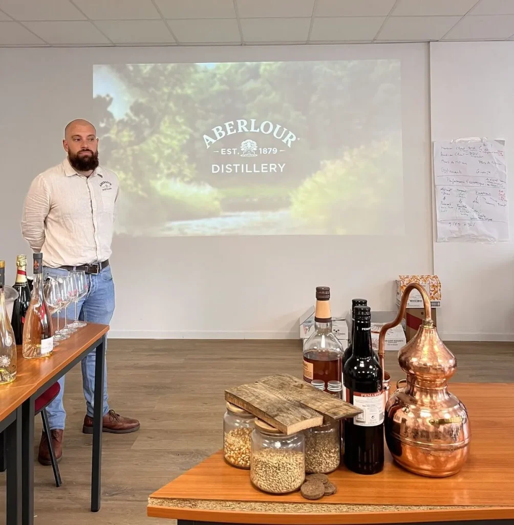 Deux journées d’apprentissage et de dégustation pour RMA aux côtés de Pernod Ricard