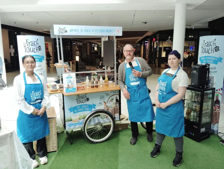 La gourmandise fait son show : Idhéa et RMA en galerie marchande