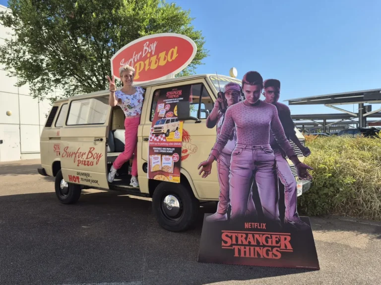 Netflix sur la route avec RMA : la tournée Pizza Surfer Boy pour la série Stranger Things