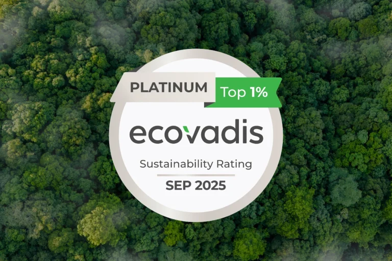 ORA Groupe récompensé Platinium par EcoVadis : une reconnaissance de notre engagement RSE