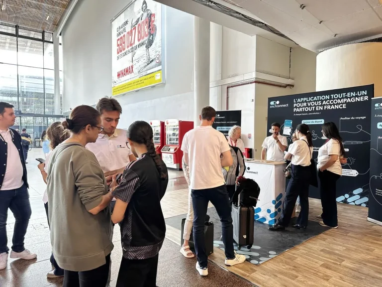 Tournée événementielle SNCF Connect, un succès terrain signé RMA