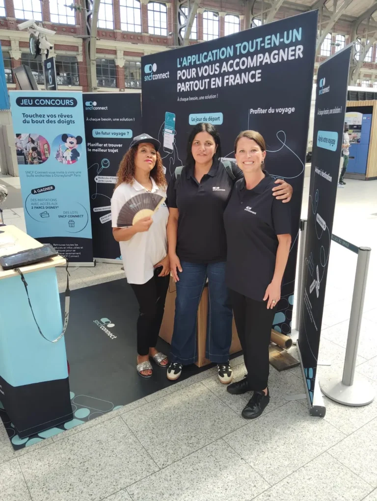 Tournée événementielle SNCF Connect, un succès terrain signé RMA