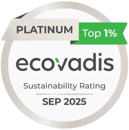 label ecovadis rma platinium 2025