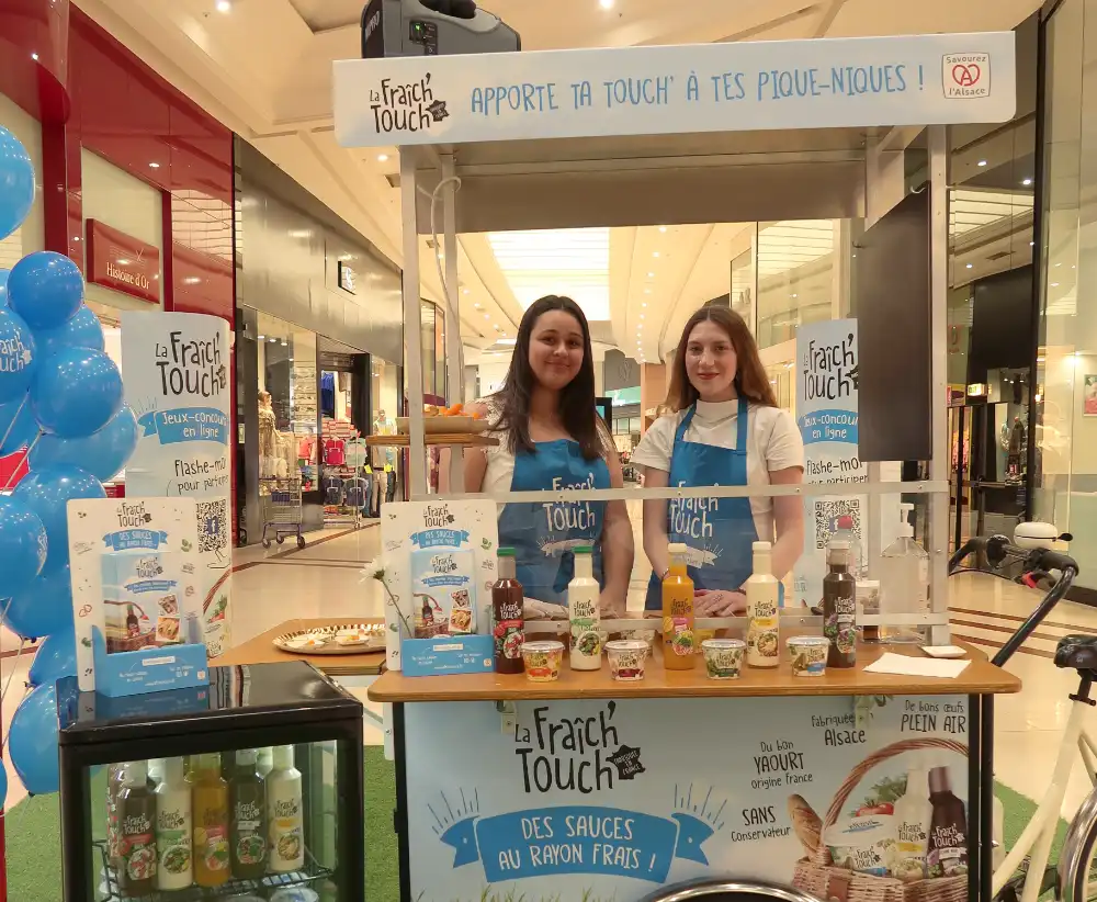 rma fraich touch animation commerciale galerie marchande