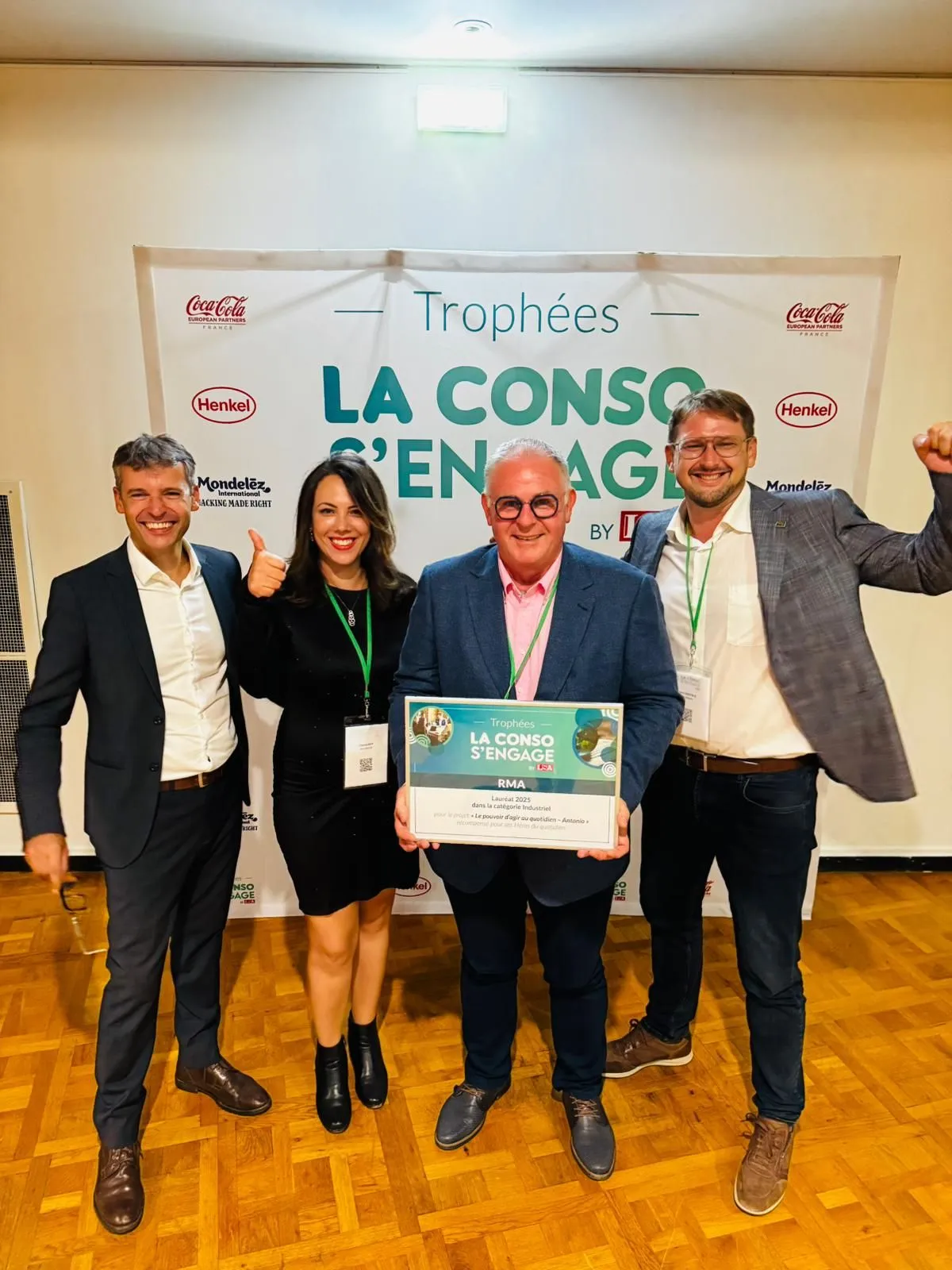 rma trophee heros quotidien engagement antonio roig recompense congres la conso s engage 2